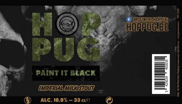 Etiket van Paint It Black