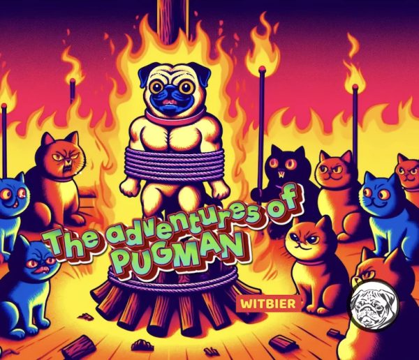 Etiket van The Adventures of PUGMAN