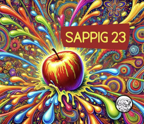 Etiket van Sappig '23