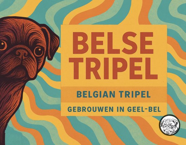 Etiket van Belse Tripel