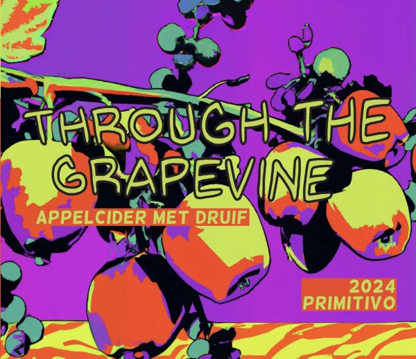 Etiket van Through The Grapevine '24 Primitivo
