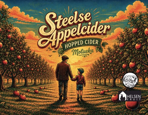 Etiket van Steelse Appelcider