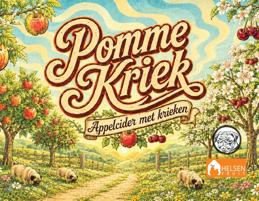 Label of Pomme Kriek